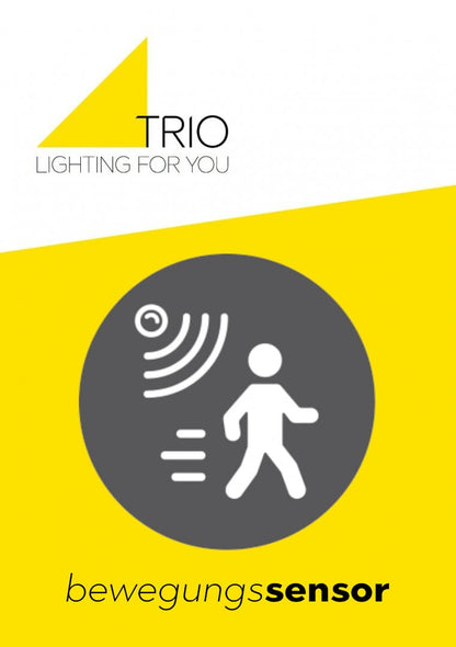 Trio Leuchten Sambesi Aussen Wandleuchte Anthrazit Bewegungssensor