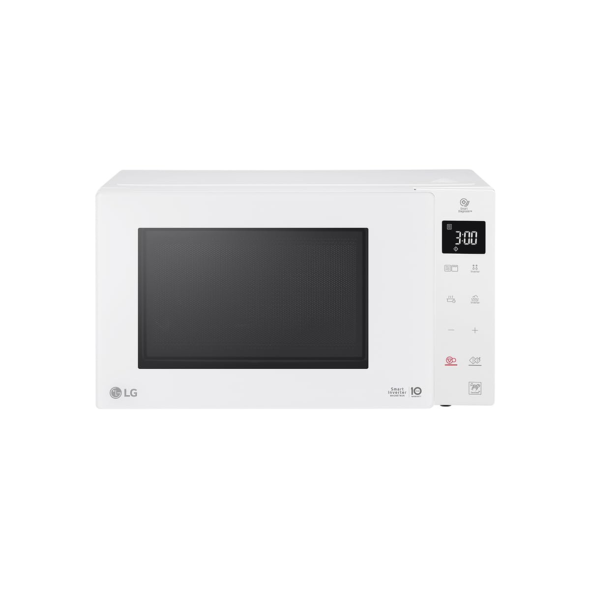 LG NeoChef MH6535GIH Mikrowelle mit Grill 25L – Weiss. Rechteckiger 25L Garraum zum Erwärmen und Grillen von Speisen.