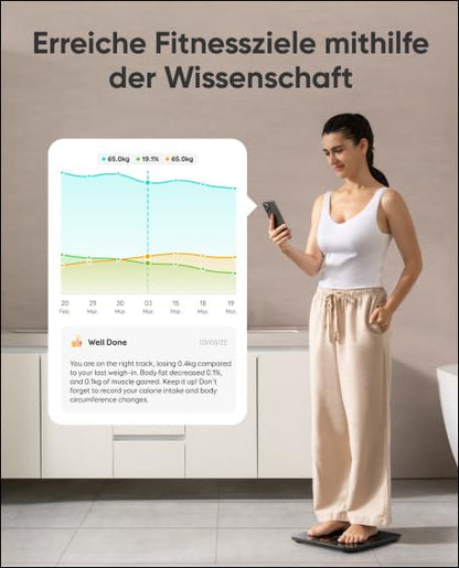 eufy Smart Scale P3 – WLAN Fitness Körperanalyse-Waage