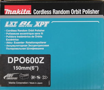 Makita DPO600Z Akku-Exzenterpolierer 18V ohne Akku