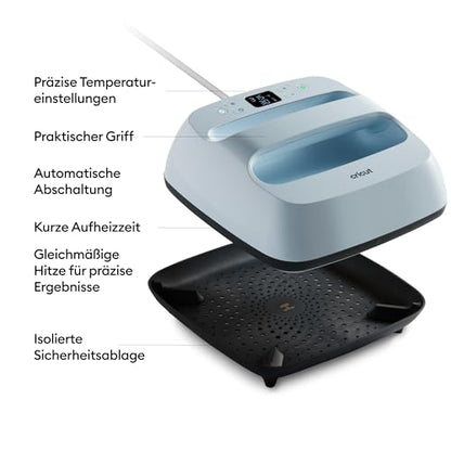 Cricut EasyPress 3 Heizpresse – 22.5x22.5 cm (9x9 Zoll)