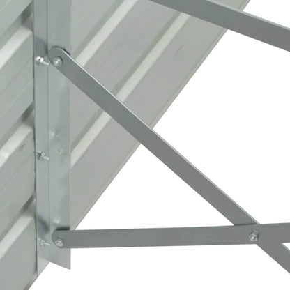 vidaXL Hochbeet Verzinkter Stahl - 320x40x77cm Anthrazit
