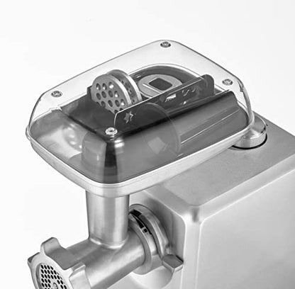 CASO FW 2500 Fleischwolf 2500 Watt mit Titan Klinge – Silber