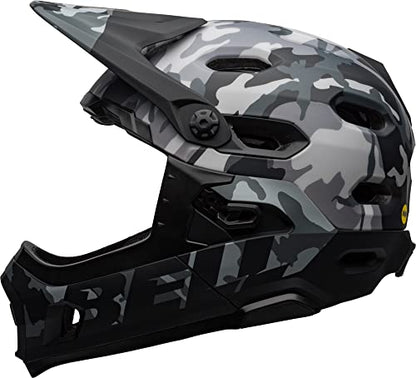 BELL Super DH MIPS MTB Helm - Matte Black Camo S
