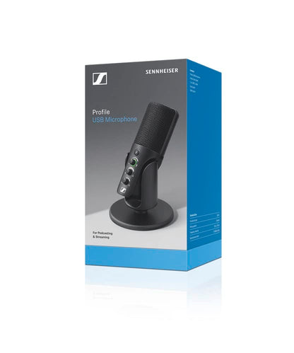 Sennheiser Profile USB-Mikrofon mit Kondensatorkapsel und Tischfuss