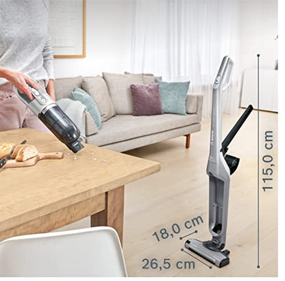 Bosch Flexxo 2in1 BBH3K2801 Akku-Staubsauger - Silber