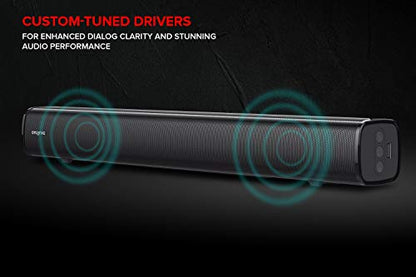 Creative Stage 2.1 Soundbar mit Subwoofer - Schwarz