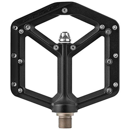 SPANK Spike Reboot Fahrradpedale Schwarz 100x100mm