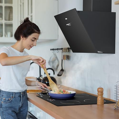 CIARRA CBCB6762A Dunstabzugshaube Kopffrei 60cm Umluft Schwarz