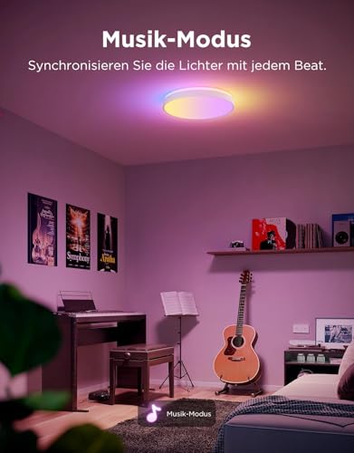 Govee Smart LED Deckenlampe RGBIC - Matter Ø38cm