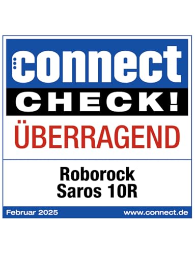 roborock Saros 10R Saugroboter mit Wischfunktion - Ultra Slim