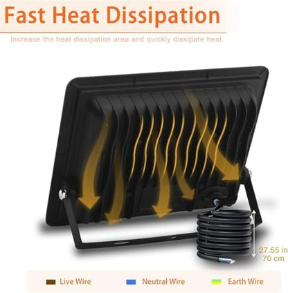 ProLux 500W LED Aussenstrahler Fluter - 6000K Kaltweiss