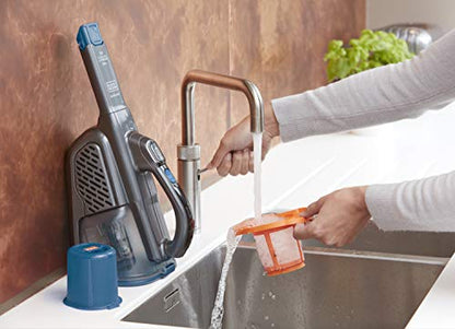 BLACK+DECKER BHHV320J Dustbuster Akku Handsauger - Titanium