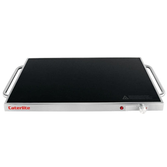 Caterlite CD562 Kochplatte - Edelstahl 550mm Warmhalteplatte