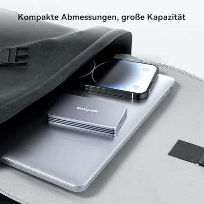 ANYOYO M.2 NVMe SSD Gehäuse 40Gbps – USB 4/Thunderbolt