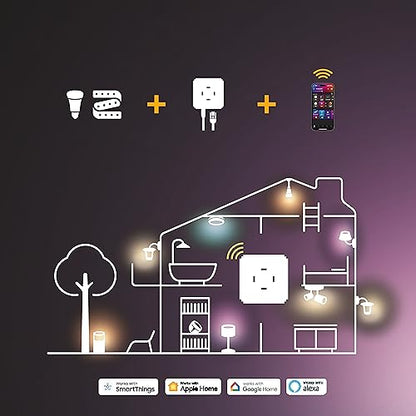 Philips Hue Festavia Lichterkette - 40m, Farbwechsel