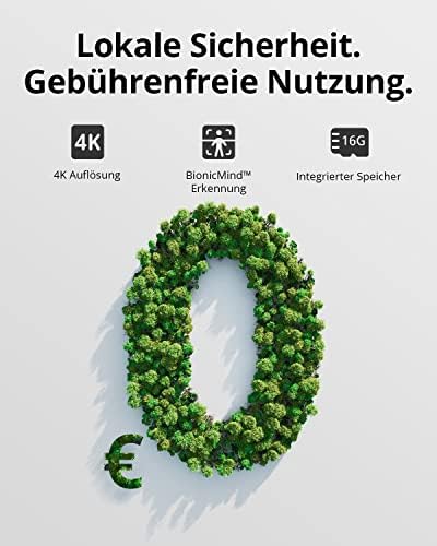 eufy Security eufyCam S300 3C Überwachungskamera Set 3+1 – Weiss