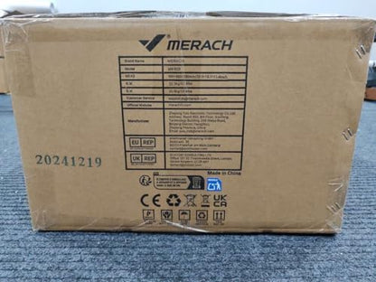 MERACH R28 Wasser Rudergerät Holz für Heimfitness – Faltbar