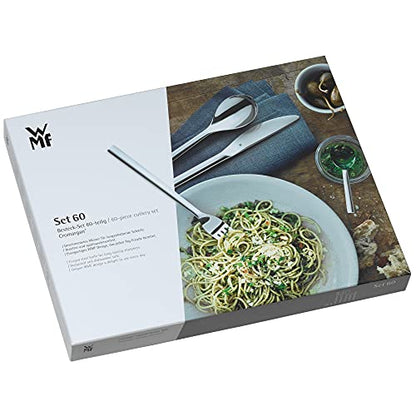 WMF Palma Essbesteck Set – 12 Personen, 60-teilig, Cromargan