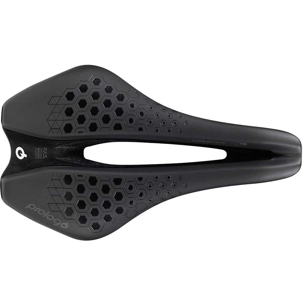 Prologo Dimension TRI 143 Tirox Sattel für Triathlon Schwarz. Kurznasensattel, optimiert für aerodynamische Sitzposition.