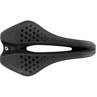 Prologo Dimension TRI 143 Tirox Sattel für Triathlon Schwarz. Kurznasensattel, optimiert für aerodynamische Sitzposition.