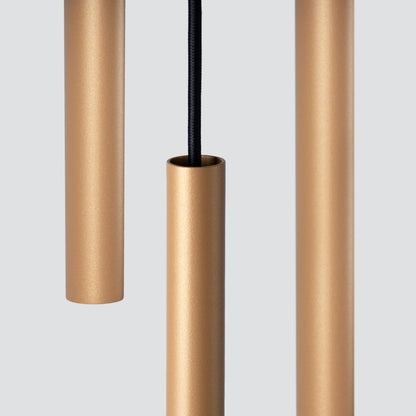 SOLLUX lighting Pastelo Pendelleuchte - 3-flammig Stahl