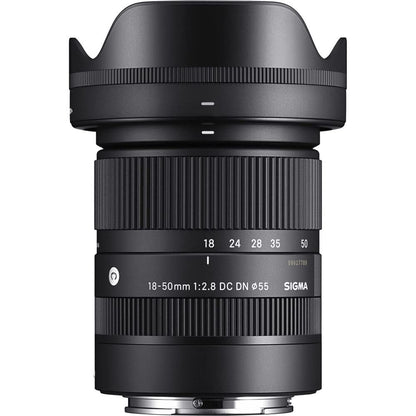 Sigma 18-50mm F2.8 DC DN Contemporary Objektiv für Sony-E - Schwarz
