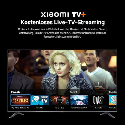 Xiaomi F Pro 4K UHD QLED Smart TV mit Fire TV - 50 Zoll