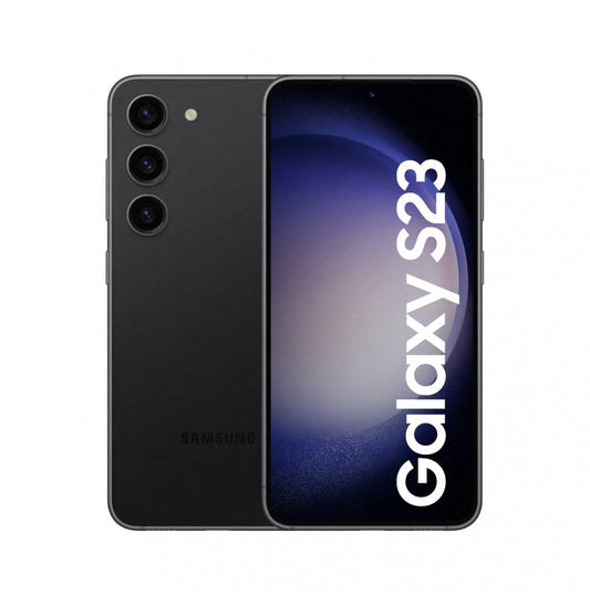 Samsung Galaxy S23 5G Smartphone - 256GB, Dual, Phantom Black. Rechteckig, Phantom Black für Kommunikation u. Computing.