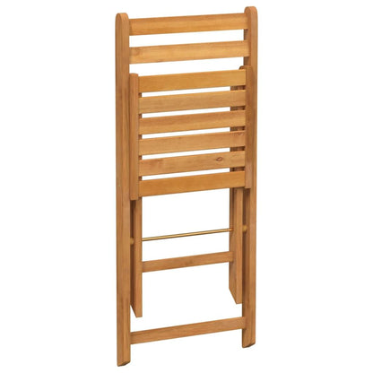 vidaXL Bistrostuhl Klappbar Massivholz Akazie – 8er Set
