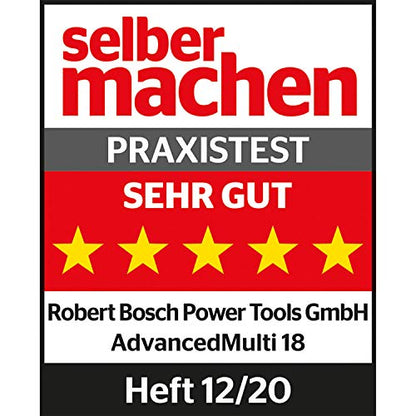 Bosch AdvancedMulti 18V Multifunktionswerkzeug - Ohne Akku SystemBox