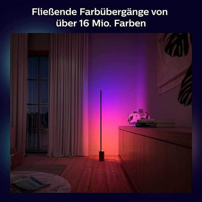 Philips Hue Gradient Signe White & Color LED Stehleuchte - Schwarz