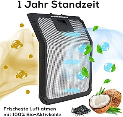 KF3TEC Aktivkohlefilter für Silverline AF 500 – 2er Pack, waschbar