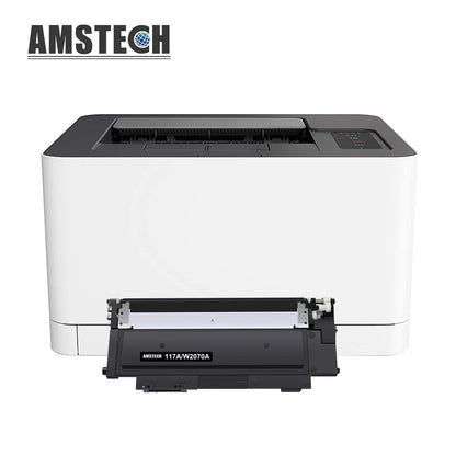 Amstech 117A Toner Set kompatibel für HP Color Laser MFP, 4er-Pack