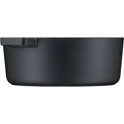 WMF Flavour Bräter oval Gusseisen – 34x28 cm Schwarz Induktion