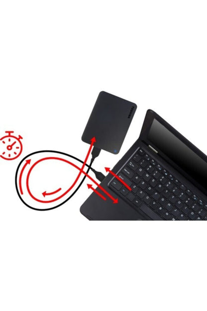 Toshiba Canvio Basics 4TB Tragbare Externe Festplatte Schwarz