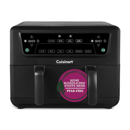 Cuisinart XXL Heissluftfritteuse 10.4 L, Zweizonen-Airfryer, PFAS-frei