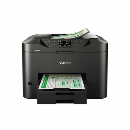 Canon MAXIFY MB2750 Tintenstrahl-Multifunktionsgerät Schwarz: Kompaktes schwarzes Gerät zum Drucken, Kopieren, Scannen und Faxen von Dokumenten.