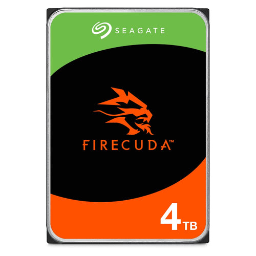 Seagate FireCuda Interne HDD 4TB 3.5 Zoll - ST4000DXZ05, Hybrid-Festplatte zur Datenspeicherung in Computern.