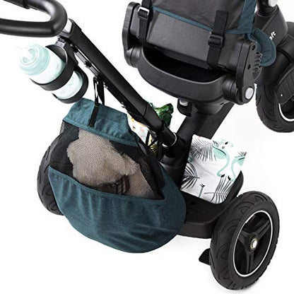 Kinderkraft EASYTWIST Kinderdreirad mit Drehfunktion Grau