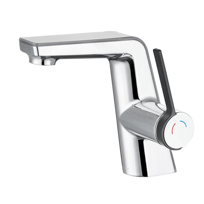 LakeBayMZC Waschtischarmatur LED Temperaturanzeige – Chrom 130mm