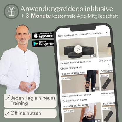 Liebscher & Bracht Rückenretter Original Rückenstrecker - Schwarz