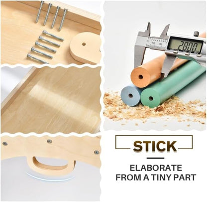 BlueWood 7-in-1 Montessori Kletterdreieck Kletterset - Kleinkinder