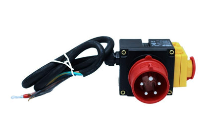 sys2sell KOA7-400V Schalter-Stecker-Kombination 3-phasig 400V Not-Aus