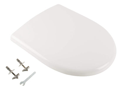 Calmwaters® WC Sitz Keramag Renova 1 Absenkautomatik – Weiss