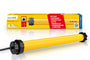 Schellenberg 20223 Rolladenmotor Action für 60 mm Achtkantwelle mit Adapter und Wandlager