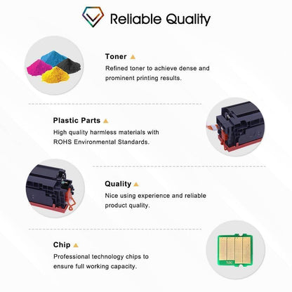 Kompatibel HP 207X Toner – Schwarz für M283fdw mit Chip