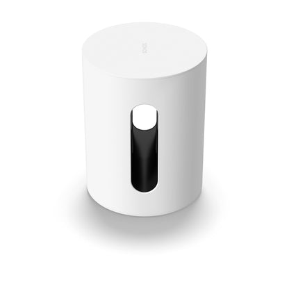 Sonos Sub Mini WLAN Subwoofer für tiefen Bass - Weiss