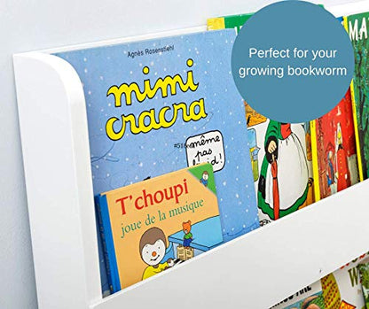 Tidy Books Das Original Montessori Kinder Bücherregal Weiss