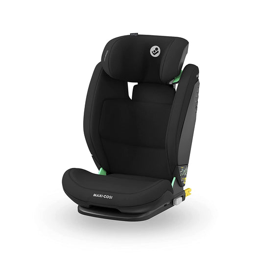 Maxi-Cosi RodiFix S i-Size Kindersitz 100-150cm - Basic Black. Bietet i-Size-zertifizierte Kindersicherheit im Fahrzeug.